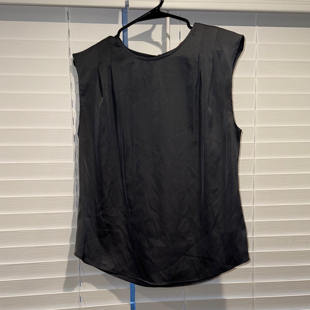 Elegant Black Sleeveless Top